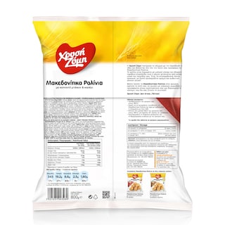 ΧΡΥΣΗ ΖΥΜΗ | Μακεδονίτικα Ρολίνια Κατεψυγμένα Μπέικον Κασέρι 800gr