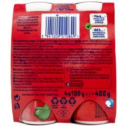 DANONINO | Ρόφημα Γιαουρτιού Φράουλα 4x100g