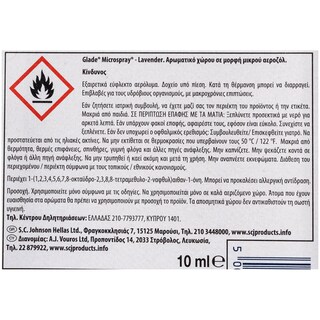 GLADE | ΑΠΟΣΜΗΤΙΚΟ ΧΩΡΟΥ ΑΥΤΟΜΑΤΟ SET MICRO LAVENDER 10 ML