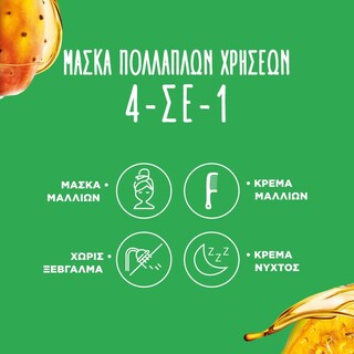 LE PETIT MARSEILLAIS | Μάσκα Μαλλιών Αναδόμησης Βιολογικό Φραγκόσυκο 300ml