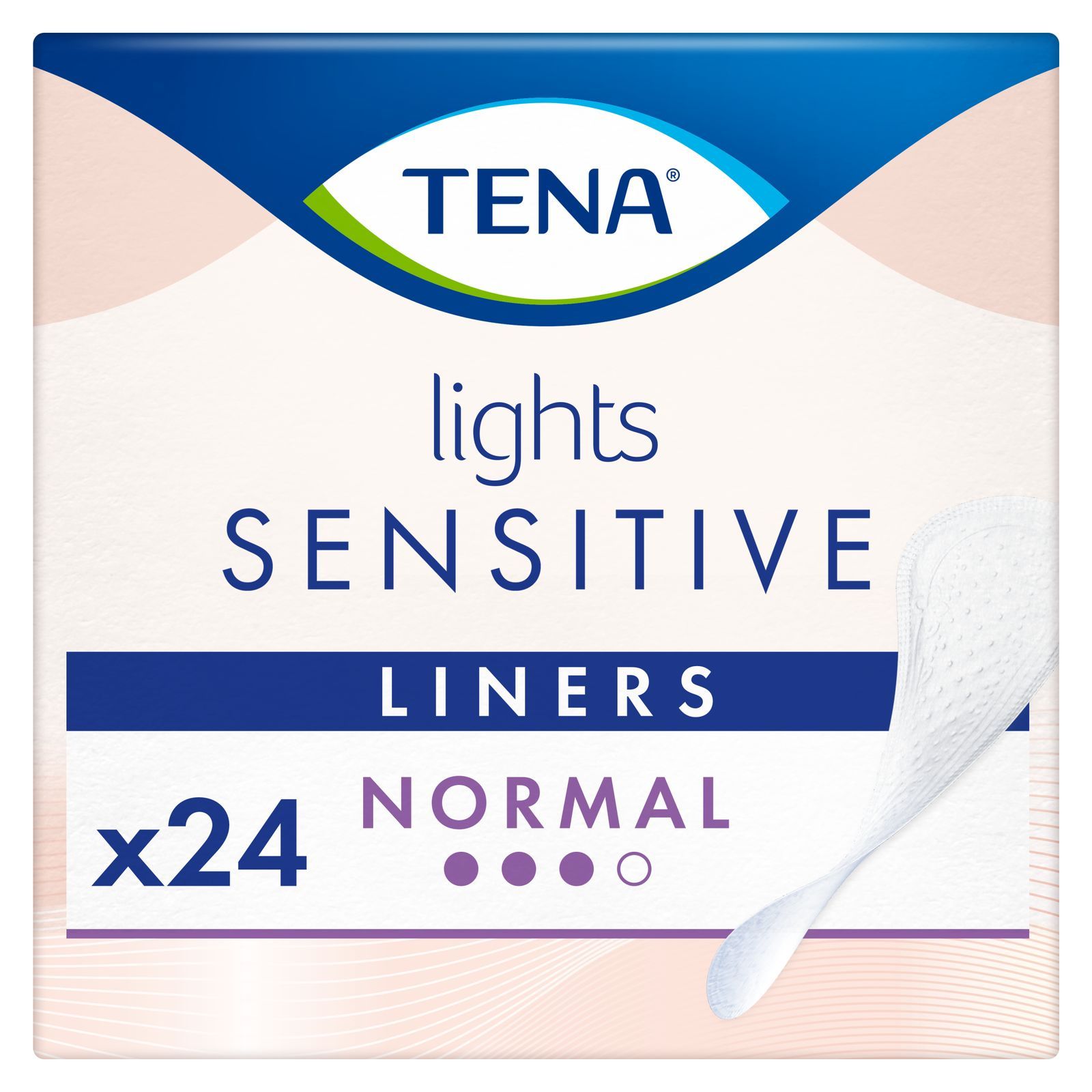 TENA Σερβιετάκια Ελαφράς Ακράτειας Lights Normal 24 Τεμάχια