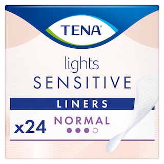 TENA | Panty Liners Lights Sensitive Normal 24 Pieces