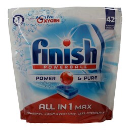 FINISH | ΤΑΜΠΛΕΤΕΣ ΠΛΥΝΤΗΡΙΟΥ ΠΙΑΤΩΝ ALL IN 1 POWER & PURE 42 ΤΕΜ