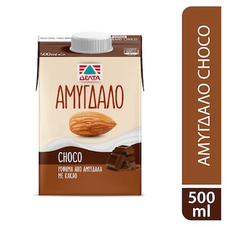 ΔΕΛΤΑ | Φυτικό Ρόφημα Αμύγδαλο & Κακάο 500ml