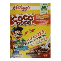 KELLOGGS | COCO POPS | ΔΗΜΗΤΡΙΑΚΑ COCO POPS JUMBO 375 GR