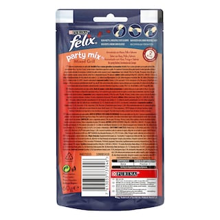 FELIX | Γατοτροφή Party Mix Mixed Grill 60 gr