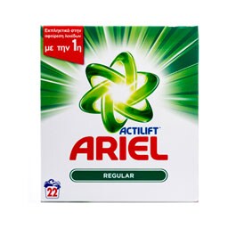 ARIEL | ΣΚΟΝΗ ΠΛΥΝΤΗΡΙΟΥ ΡΟΥΧΩΝ 22 ΜΕΖ POWDER (REGULAR) 22 ΜΕΖ