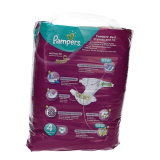 PAMPERS | ACTIVE FIT | ΠΑΝΕΣ ΜΩΡΟΥ MAXI No 4 22 ΤΕΜ