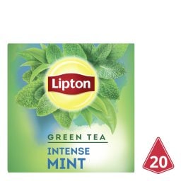 LIPTON | TEA GREEN SPINGY MINT PYRAMID 20 BAGS