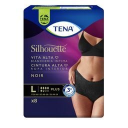 TENA | Incontinence Pants Noir Plus Large 8 Pieces