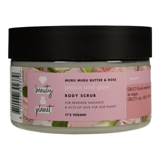 LOVE BEAUTY AND PLANET | Scrub Σώματος Murumuru & Rose Απολέπισης 250ml