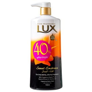 LUX | Αφρόλουτρο Sweet Embrace 700ml Έκπτωση 40%