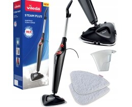 VILEDA | Ατμοκαθαριστής Steam Plus + 2 Ανταλλακτικά 1 Τεμάχιο