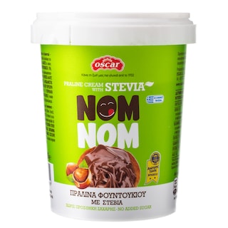 OSCAR | Πραλίνα Φουντουκιού Στέβια 400g