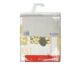 BLANCA | Tablecloth Plastic Oilcloth 140x180cm 1 Piece