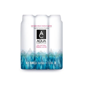 AQUA CARPATICA | Νερό Φυσικό Μεταλλικό 6x500ml