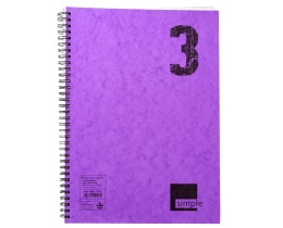 - | Τετράδιο Σπιράλ Α4 3 Θεμάτων 90 Φύλλα 1 Τεμάχιο