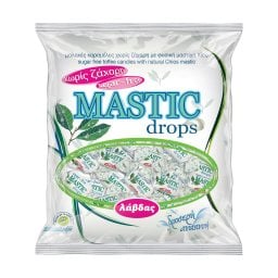 ΛΑΒΔΑΣ | ΚΑΡΑΜΕΛΕΣ MASTIC DROPS SUGAR FREE 150GR