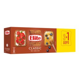 ELITE | Φρυγανιές Σίκαλης 4x90g 3+1 Δώρο