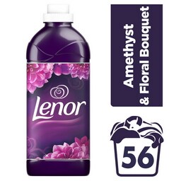 LENOR | Συμπυκνωμένο Μαλακτικό Amethyst & Floral Bouquet 56 Μεζούρες