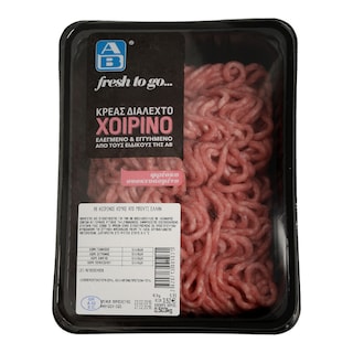 ΑΒ | ΧΟΙΡΙΝΟΣ ΚΙΜΑΣ ΑΠΟ ΜΠΟΥΤΙ ΕΛΛΗΝΙΚΟ ΝΩΠΟ ΣΥΣΚΕΥΑΣΜΕΝΟ 500 GR ΠΕΡΙΠΟΥ