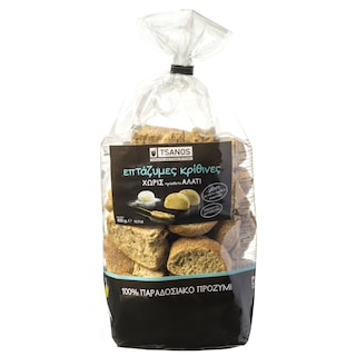 ΤΣΑΝΟΣ | ΠΑΞΙΜΑΔΙΑ ΜΠΟΥΚΙΕΣ ΕΠΤΑΖΥΜΕΣ ΚΡΙΘΙΝΕΣ 400 GR