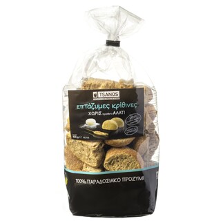 ΤΣΑΝΟΣ | Παξιμάδια Μπουκιές Επτάζυμες Κρίθινες 400g