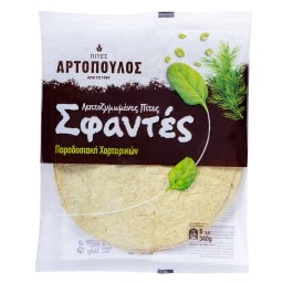 ΑΡΤΟΠΟΥΛΟΣ | Πίτες Αραβικές Χορταρικών Σφαντές 340g