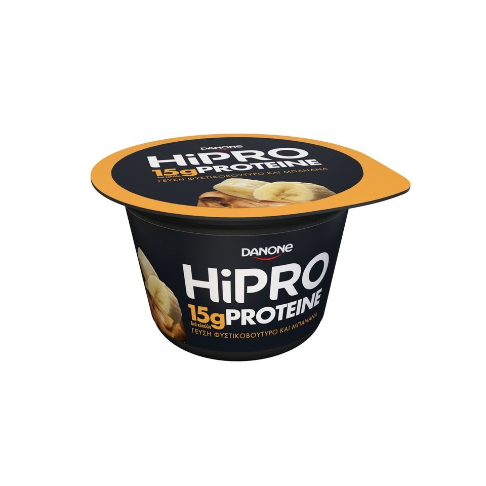 Επιδόρπιο Γιαουρτιού HiPro Proteine Φυστικοβούτυρο & Μπανάνα 160g