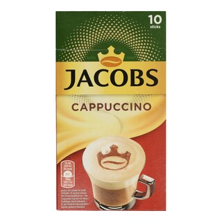 JACOBS | Στιγμιαίος Καφές Cappuccino 10 Τεμάχια