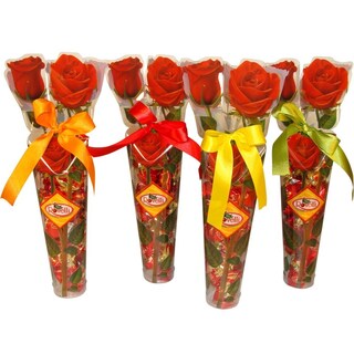 ROVELLI | Σοκολατένιο Πασχαλινό Τριαντάφυλλα Με Σοκολάτα Κεράσι 200 gr