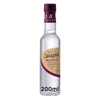 ΔΕΚΑΡΑΚΙ | Tsipouro Tyrnavou Moschato Without Anise 200ml