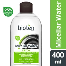 BIOTEN | Νερό Καθαρισμού Προσώπου Detox Λιπαρή Επιδερμίδα 400ml