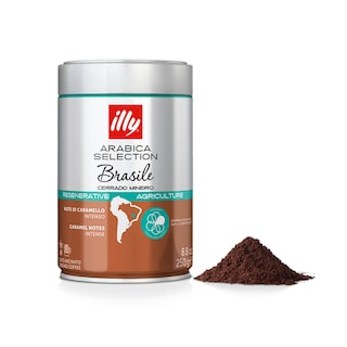 ILLY | Καφές Espresso Brasile Cerrado Mineiro Αλεσμένος 250g