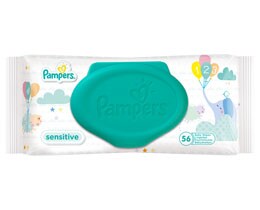 PAMPERS | NEW BABY SENSITIVE | ΜΩΡΟΜΑΝΤΗΛΑ SENSITIVE 56 ΤΕΜ