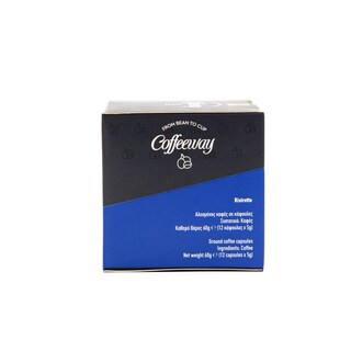 COFFEE WAY | Κάψουλες Καφέ Espresso Ristretto 12x5g 10+2 Δώρο