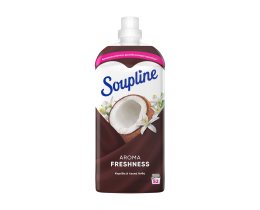 SOUPLINE | Συμπυκνωμένο Μαλακτικό Aroma Freshness Καρύδα & Λευκά Άνθη 52 Μεζούρες