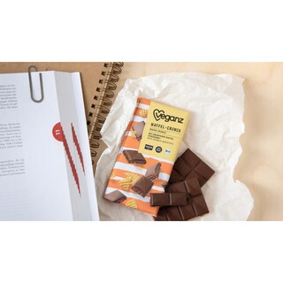VEGANZ | Σοκολάτα Bio Γκοφρέτα 80g