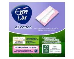 EVERY DAY | Σερβιετάκια Large All Cotton 30 Τεμάχια