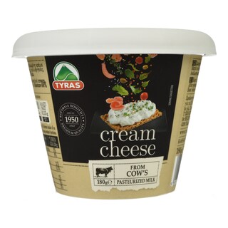 ΤΥΡΑΣ | Τυρί Κρέμα 21% Λιπαρά 180g
