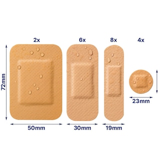 HANSAPLAST | ΕΠΙΔΕΣΜΙΚΑ UNIVERSAL WATER RESISTANT 20 ΤΕΜ