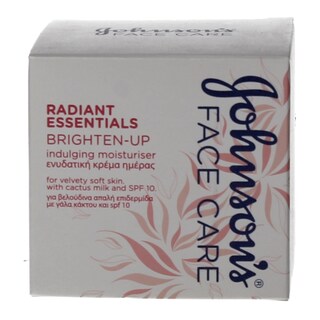 JOHNSON | ΚΡΕΜΑ ΠΡΟΣΩΠΟΥ RADIANCE ΕΝΥΔΑΤΙΚΗ ΗΜΕΡΑΣ SPF15 50 ML