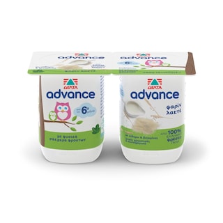 ADVANCE | Επιδόρπιο Γιαουρτιού Φαρίν Λακτέ 2x140g