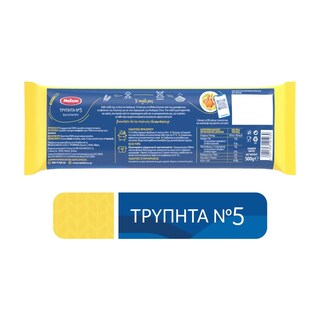 ΜΕΛΙΣΣΑ | Μακαρόνια Τρυπητά Νο5 500g
