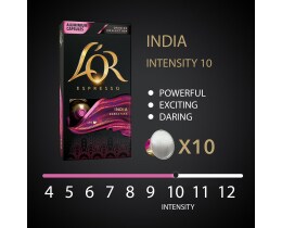 LOR | Κάψουλες Καφέ Espresso India 10x5.2g
