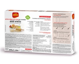 ALFA | Φύλλο Κατεψυγμένο Πίτσας Από Σπίτι 600gr