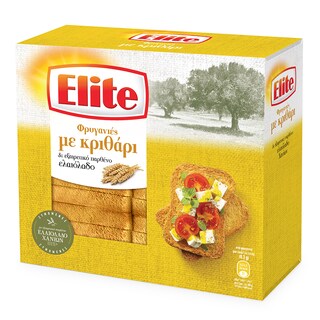 ELITE | Φρυγανιές με Κριθάρι 250g