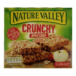 NATURE VALLEY | Μπάρες Δημητριακών Crunchy Μούσλι Μήλο 6x42g