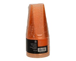 - | ΠΟΤΗΡΙΑ ΠΛΑΣΤΙΚΑ CRYSTAL ΠΟΡΤΟΚΑΛΙ 21 CL 8 TEM