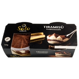 SOLO ITALIA | Dessert Tiramisu 2x80g